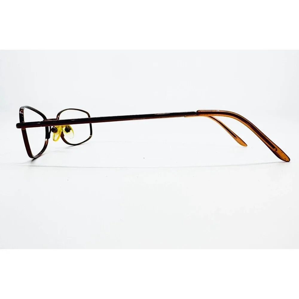 Wally Men Eyeglasses Men Brown Metal Rectangle WM3011 49-17-130